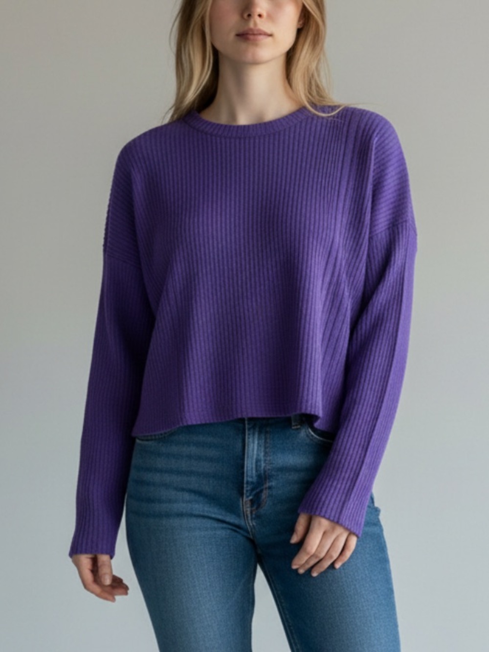 Wild Fable Hacci Textured Crewneck Sweater